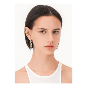 Justine Clenquet - Pendientes Abel | Plata