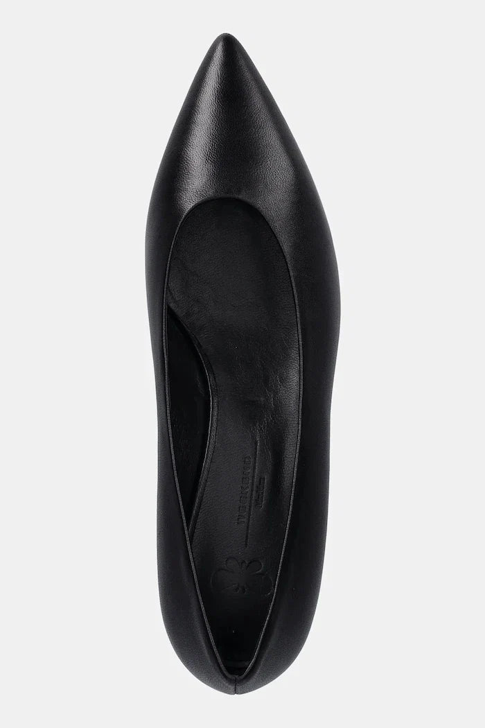 Zapatos de piel de tacón grueso Weekend Max Mara Wkabacini