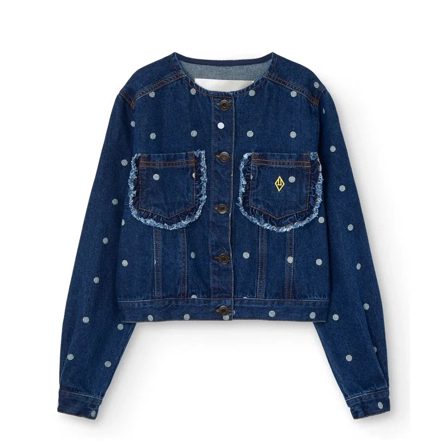 The Animals Observatory - Swift Pois Denim Ceket | Azul Oscuro