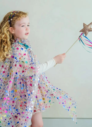 Mimi & Lula - Gökkuşağı Pelerini | Pembe