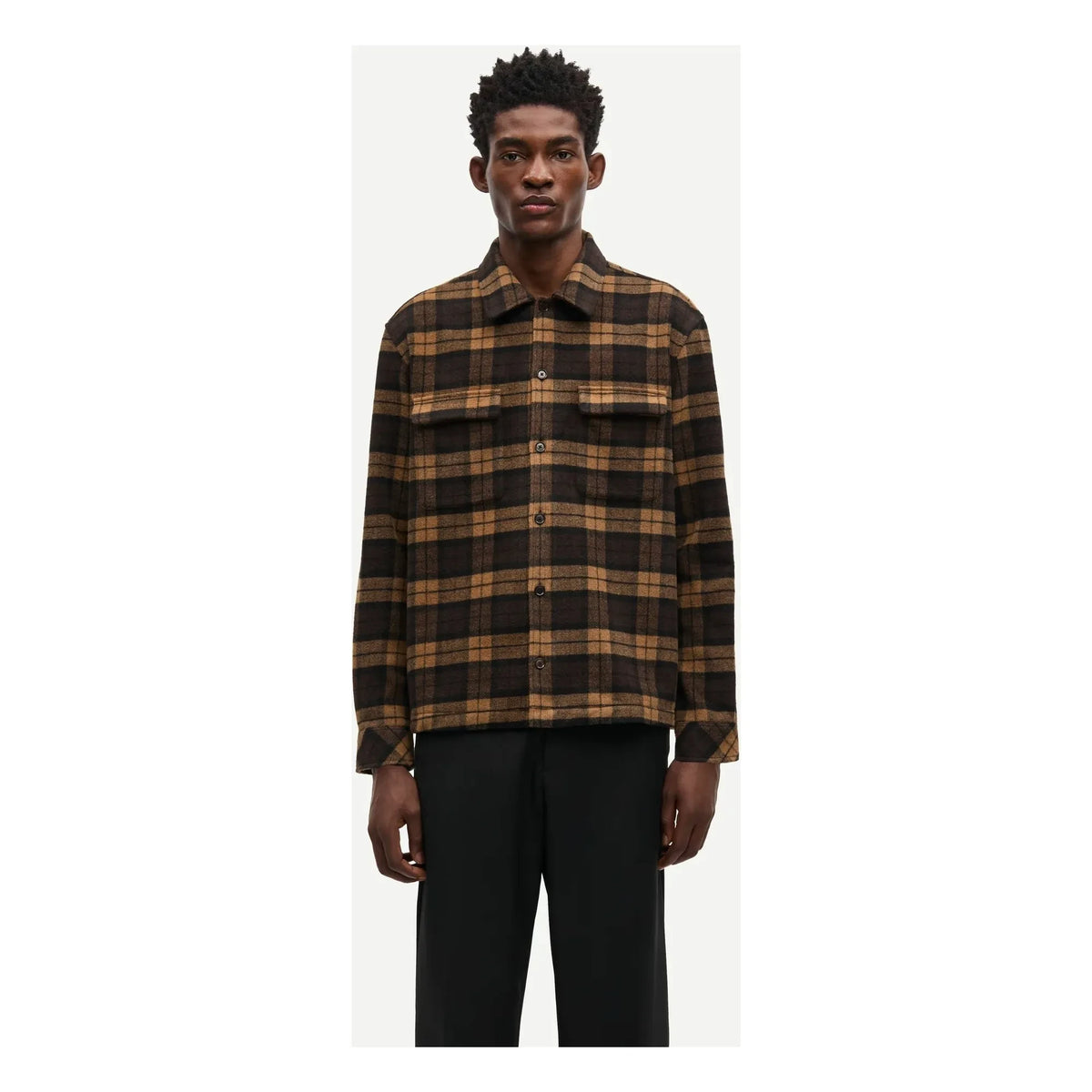 Samsoe Samsoe - Sacastor overshirt | Marrón