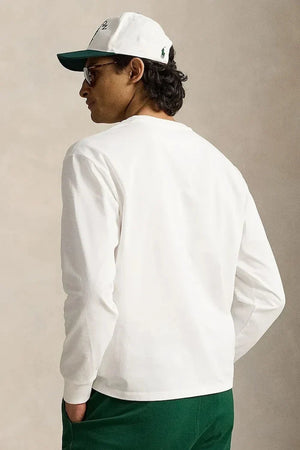 Polo Ralph Lauren blusa de manga larga de algodón para hombre Wimbledon