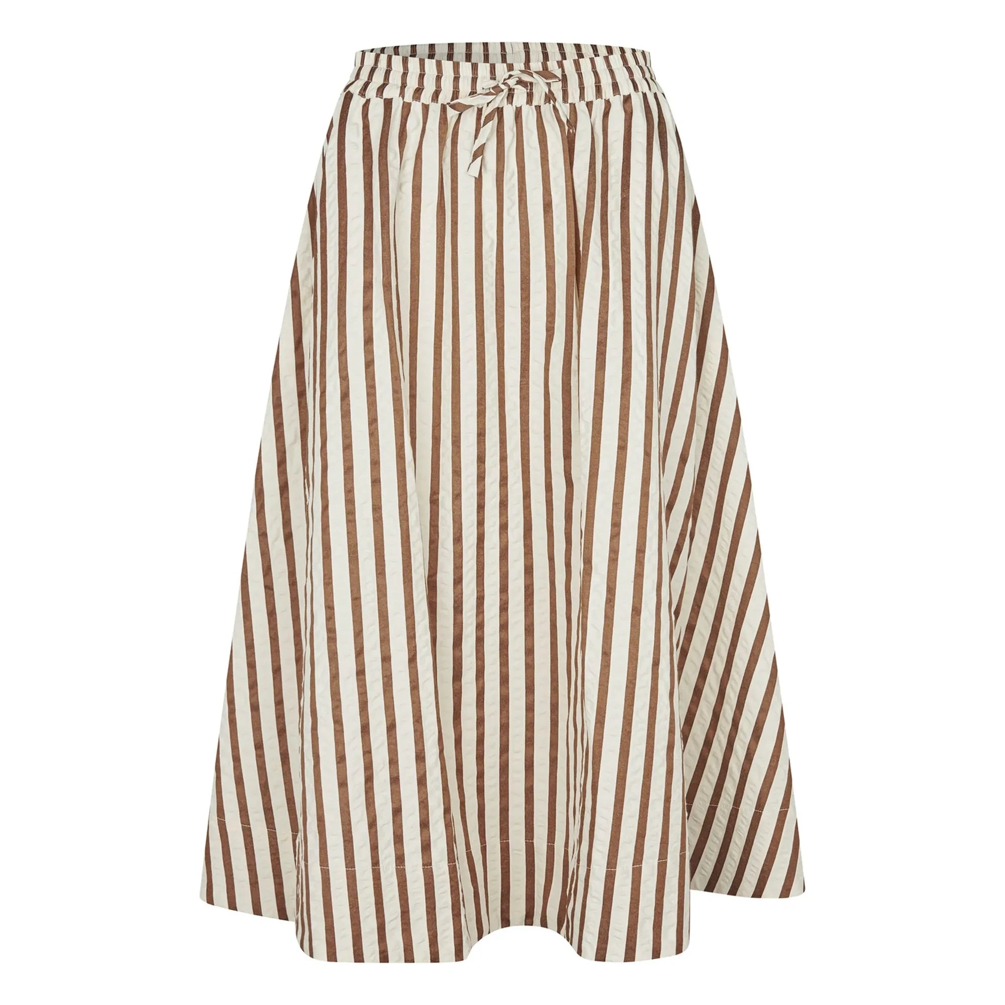 Lollys Laundry - Falda de algodón Bristol | Moca