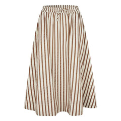 Lollys Laundry - Falda de algodón Bristol | Moca