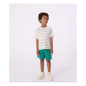 Petit Bateau - Camiseta Rayas | Amarillo