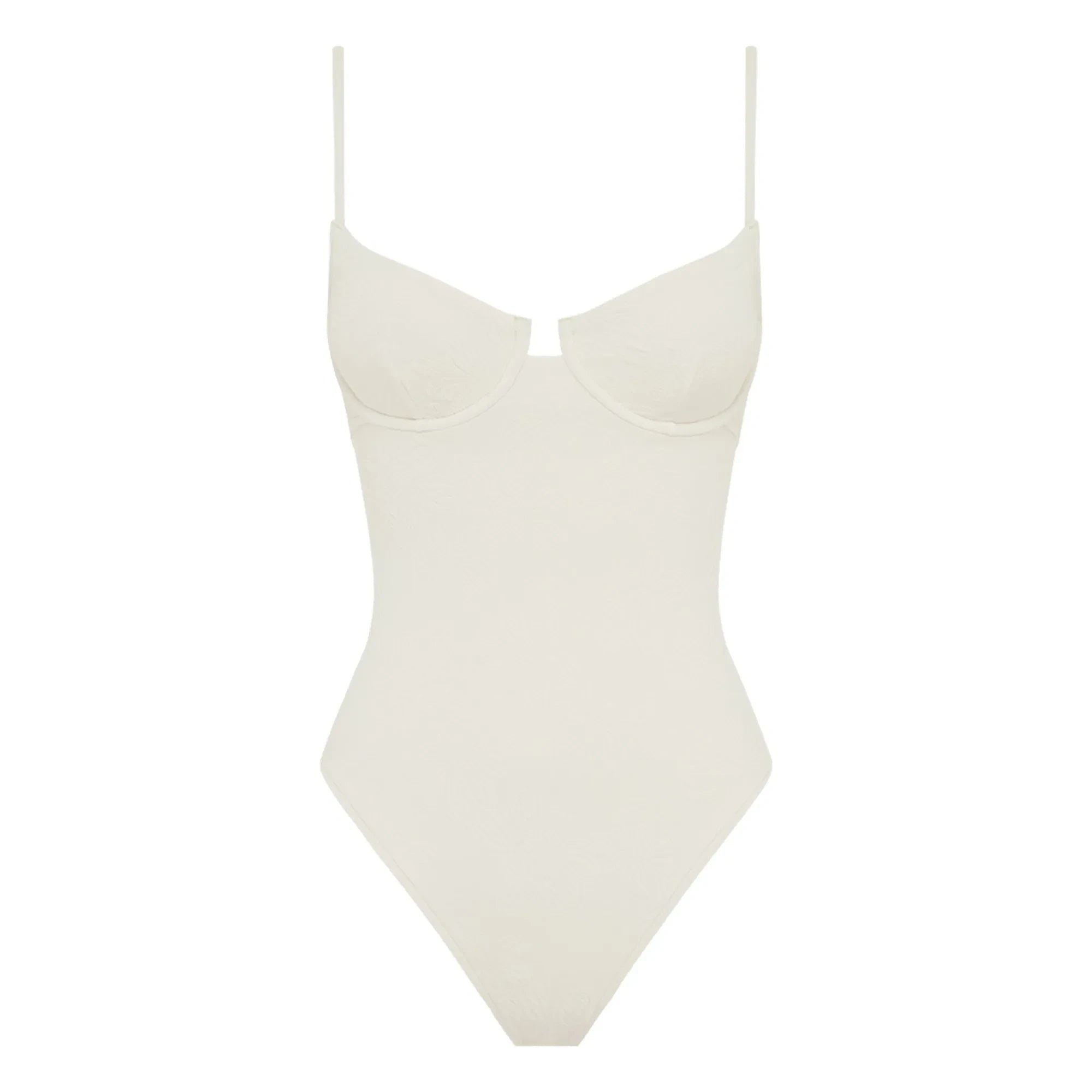 Peony - Malla Jersey de Fibra Reciclada por Excelencia, 1 Pieza | Blanco