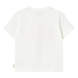 Tinycottons - Camiseta de algodón orgánico Tiny & Tiny | Blanco