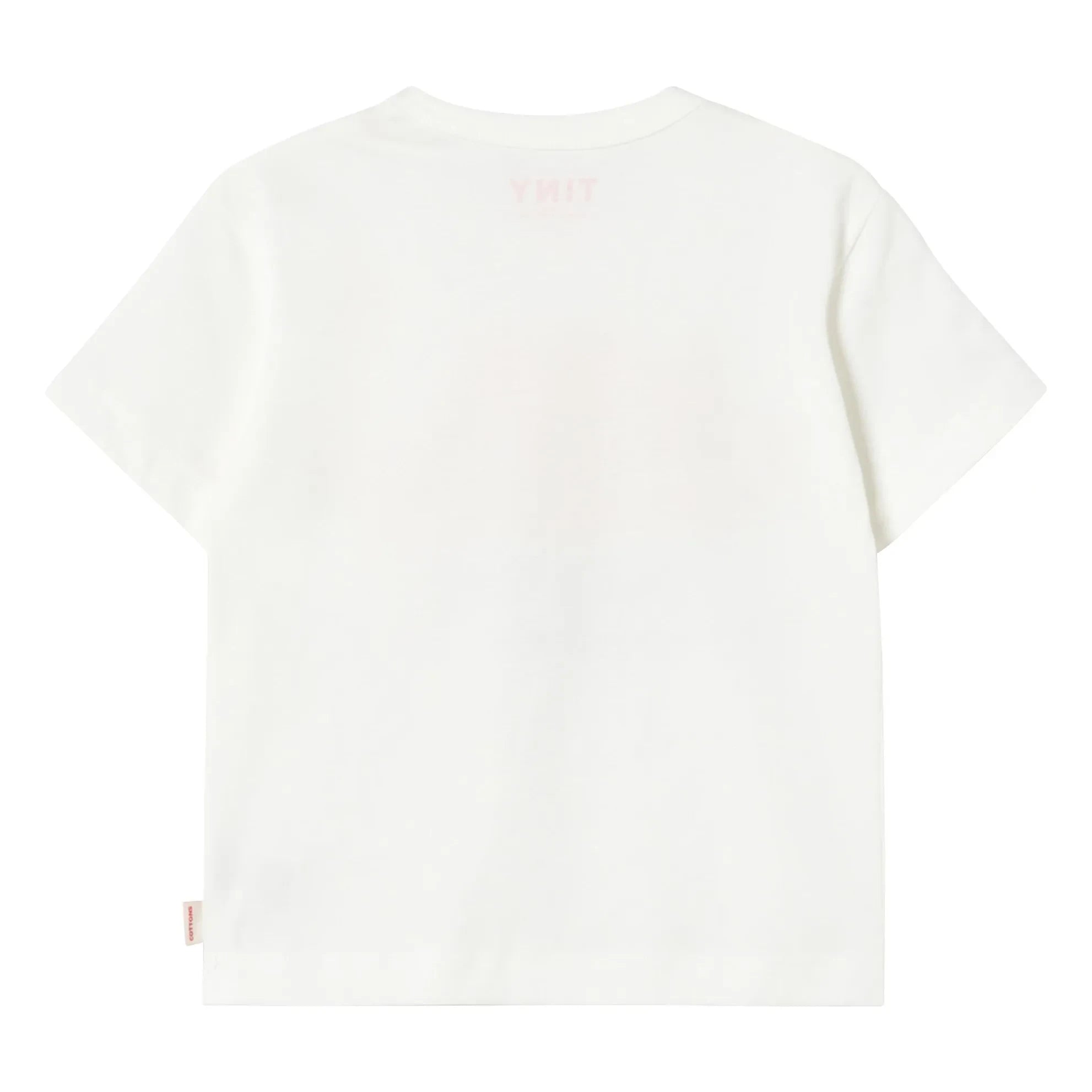 Tinycottons - Camiseta de algodón orgánico Tiny & Tiny | Blanco