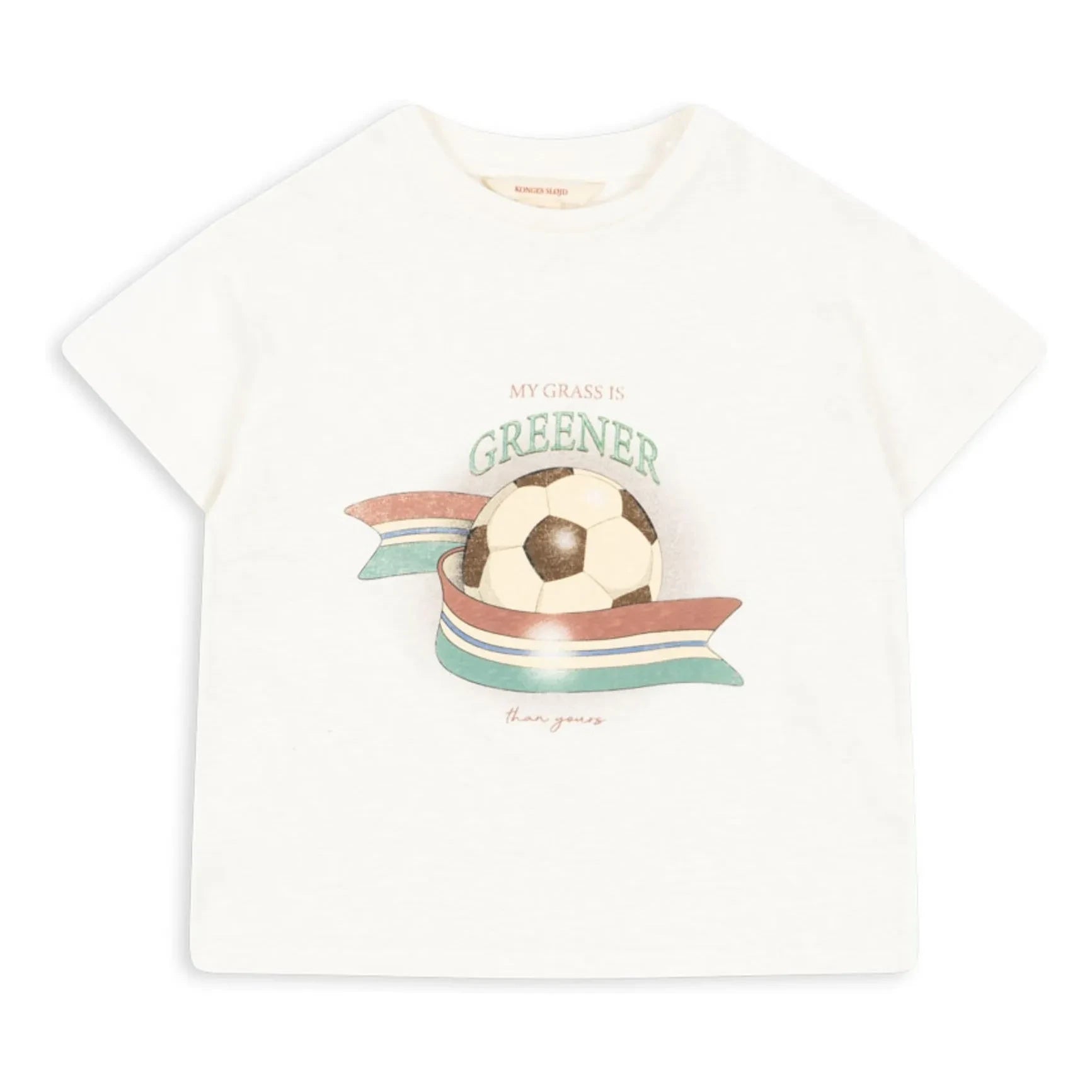 Konges Sløjd - Camiseta Era de algodón orgánico | Crudo