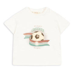Konges Sløjd - Camiseta Era de algodón orgánico | Crudo