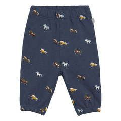 Stella McCartney Niños - Jogger Caballos | Azul