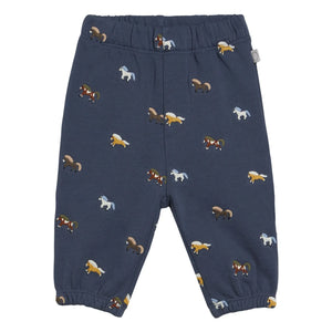 Stella McCartney Niños - Jogger Caballos | Azul