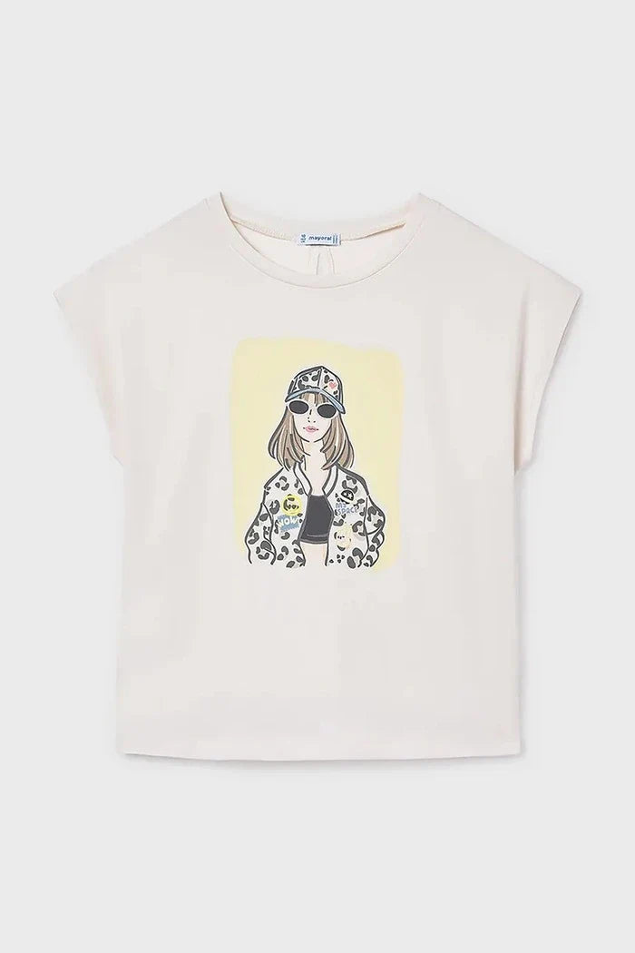 Camiseta de algodón para niño Mayoral