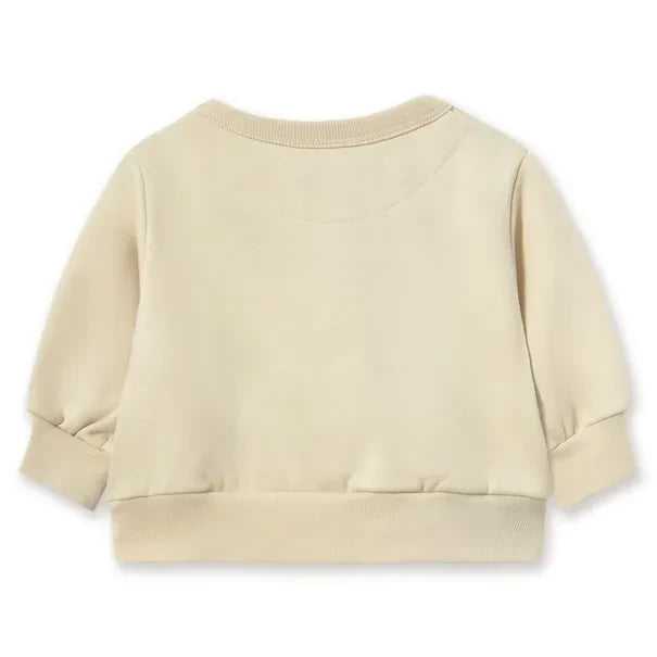 Tinycottons - Sudadera de osito de peluche Pamuk orgánico | Crema