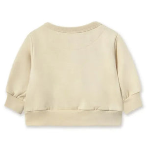 Tinycottons - Sudadera de osito de peluche Pamuk orgánico | Crema
