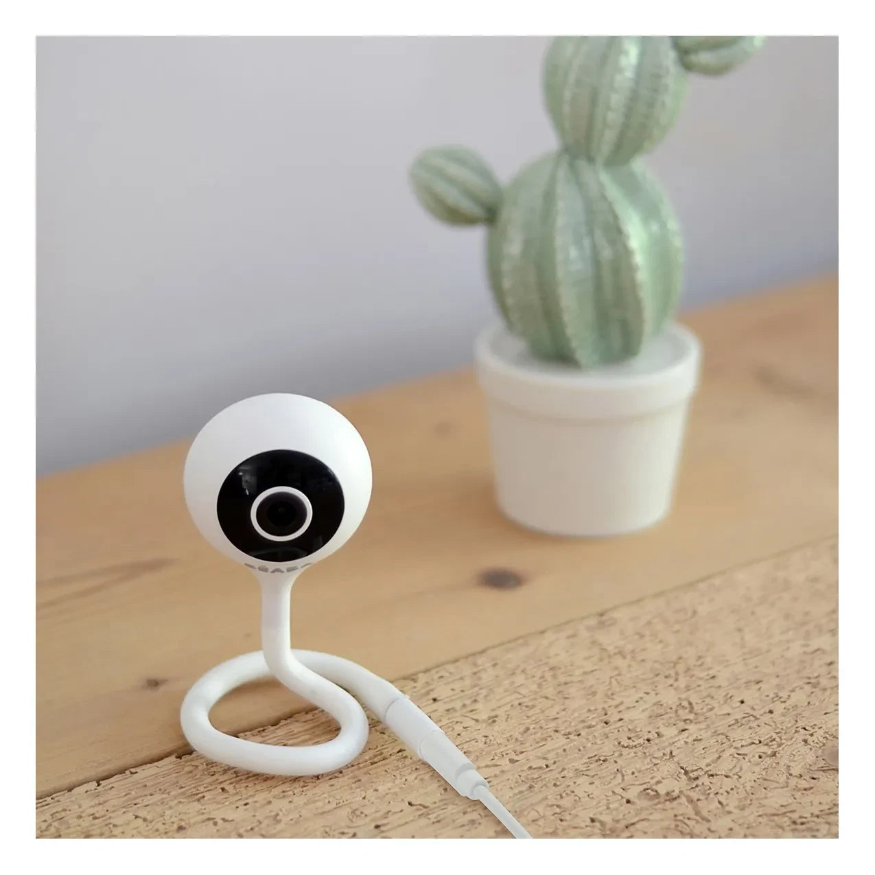 Béaba - Monitor de Bebé Zen Connect (Vídeo y Audio) | Blanco