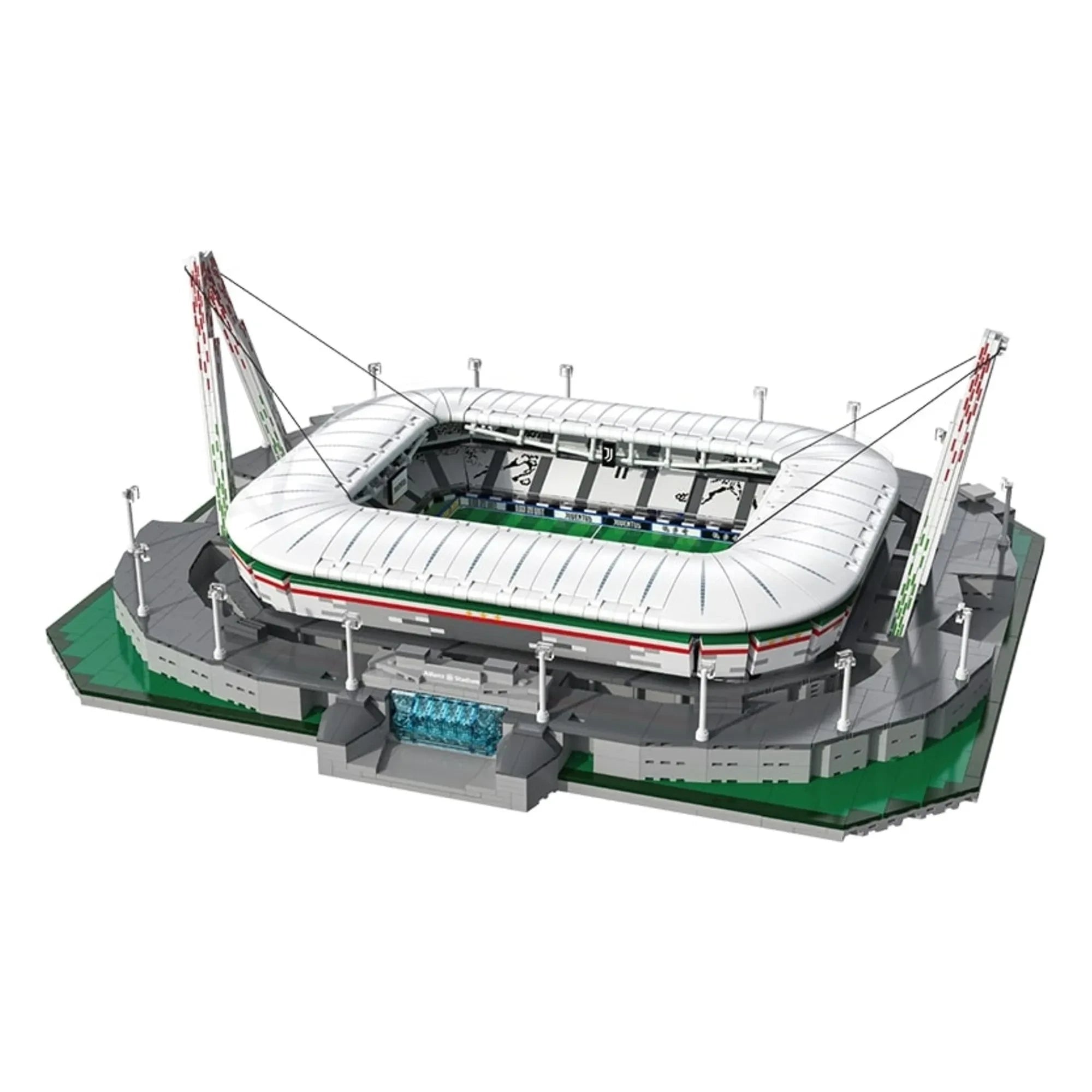 Cada - Kit de construcción - Estadio Allianz Turín - 3.638 piezas
