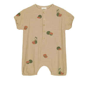 Studio Bohème - Bebecito pelele de sandía de algodón orgánico | Salvia