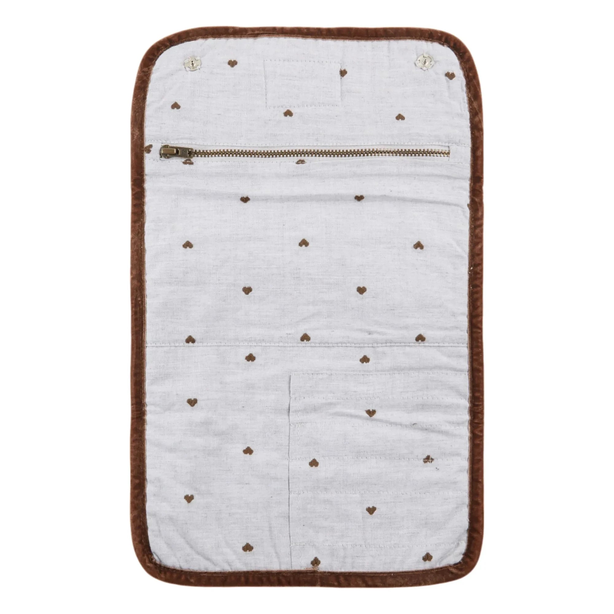 Emile et Ida - Estuche para brochas de maquillaje | Gris