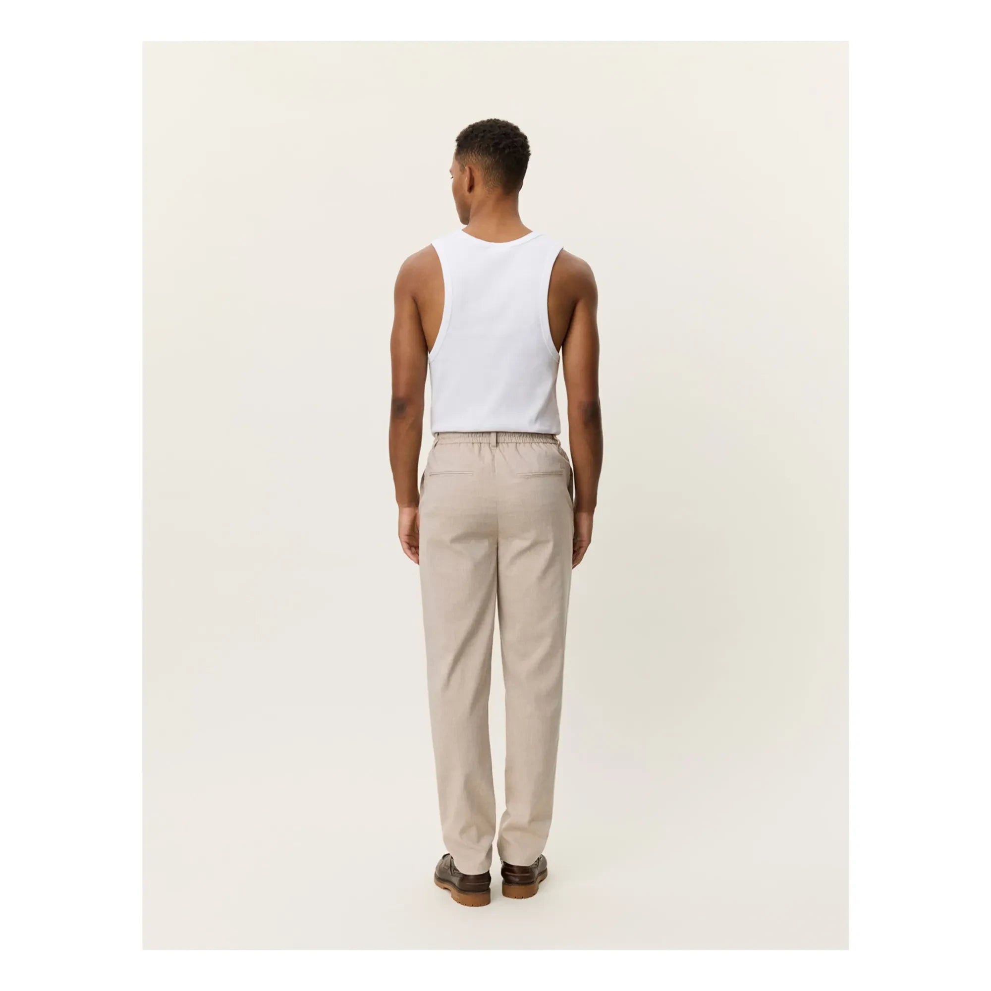 Les Deux - Pantalón Tapered Como | Beige