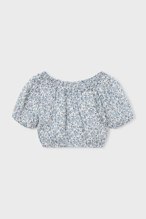 Blusa de algodón para niña Mayoral