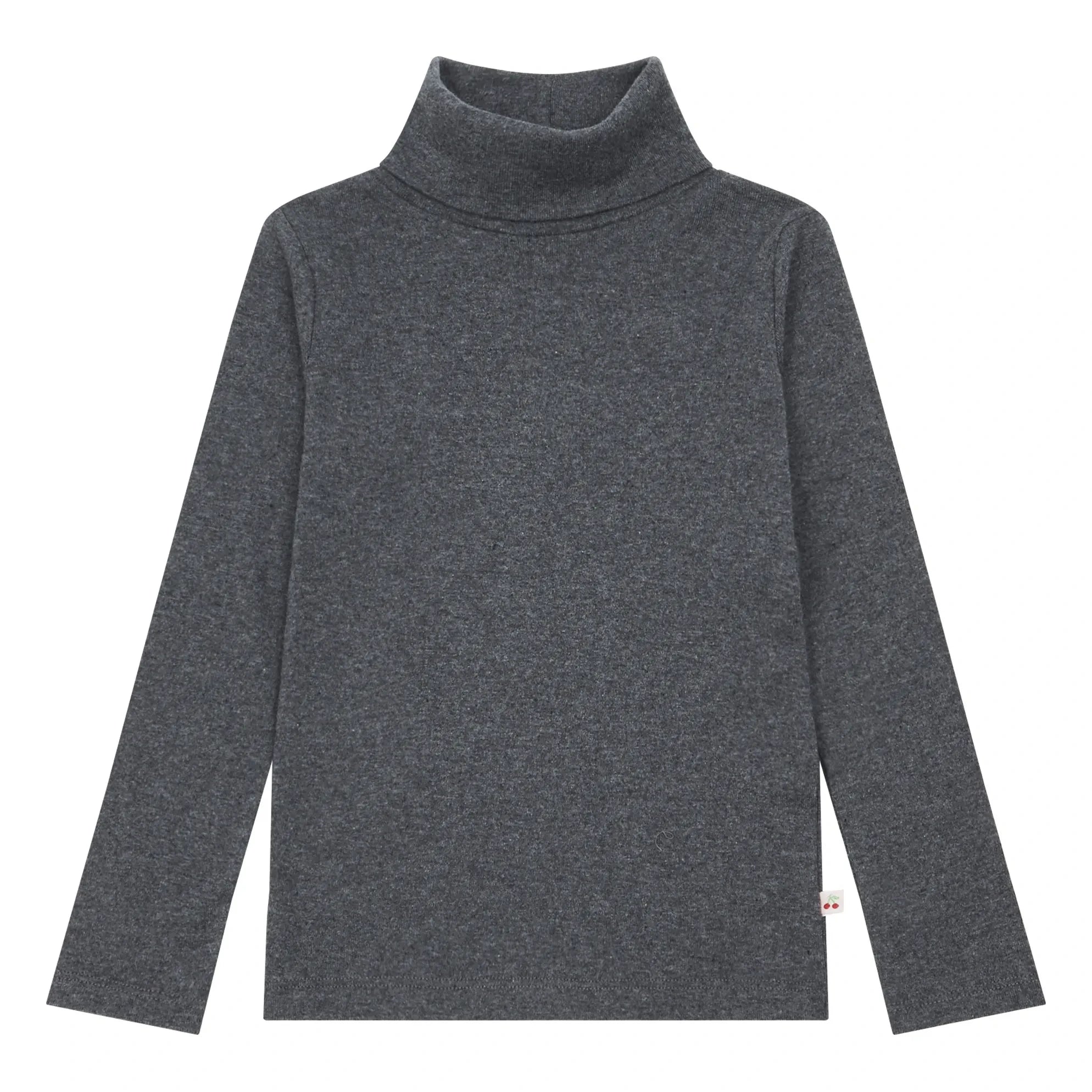 Bonpoint - Jersey de cuello vuelto | Gris jaspeado