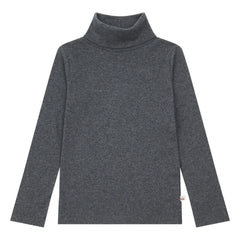 Bonpoint - Jersey de cuello vuelto | Gris jaspeado