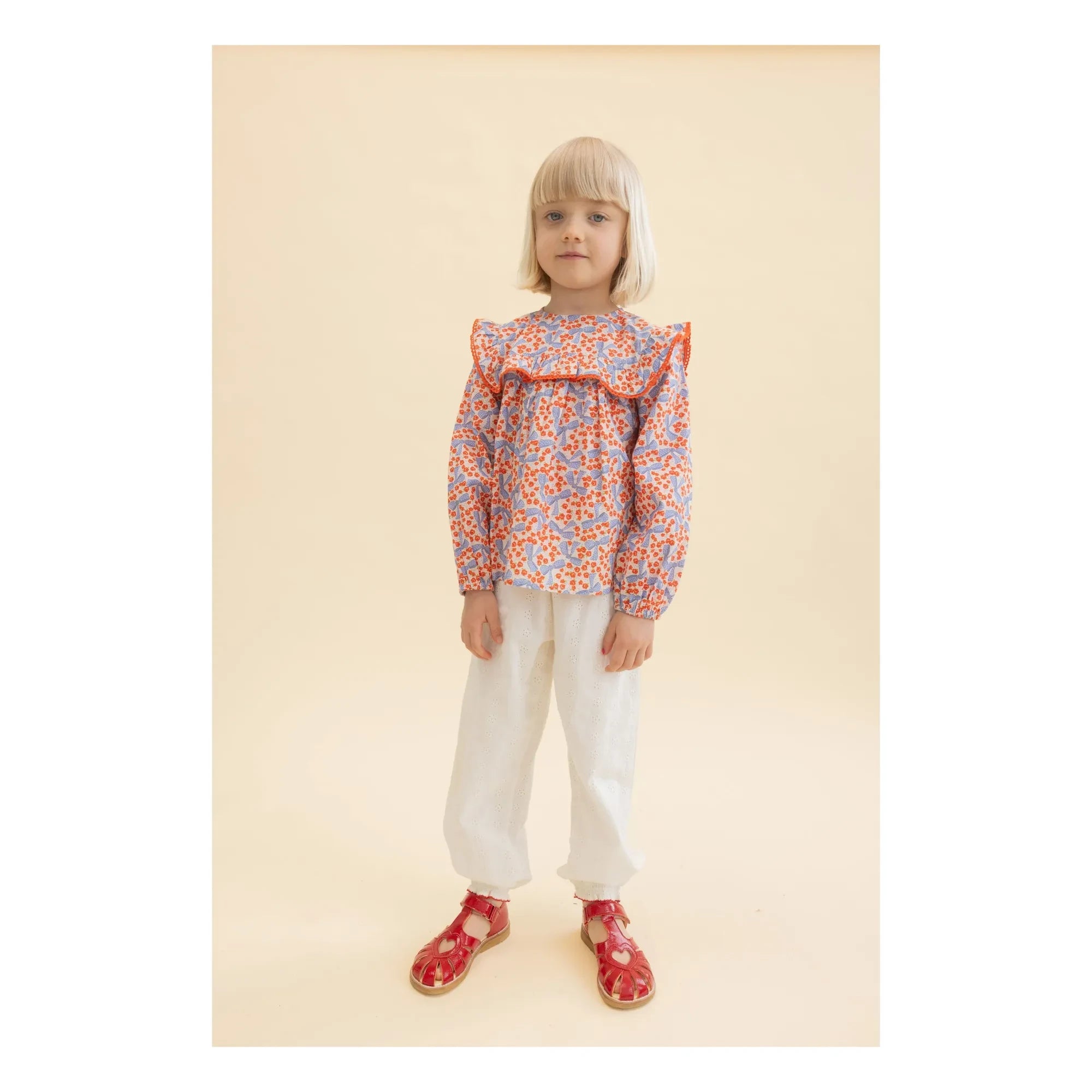 Blusa Flöss - Debbie Fleurie | Rojo