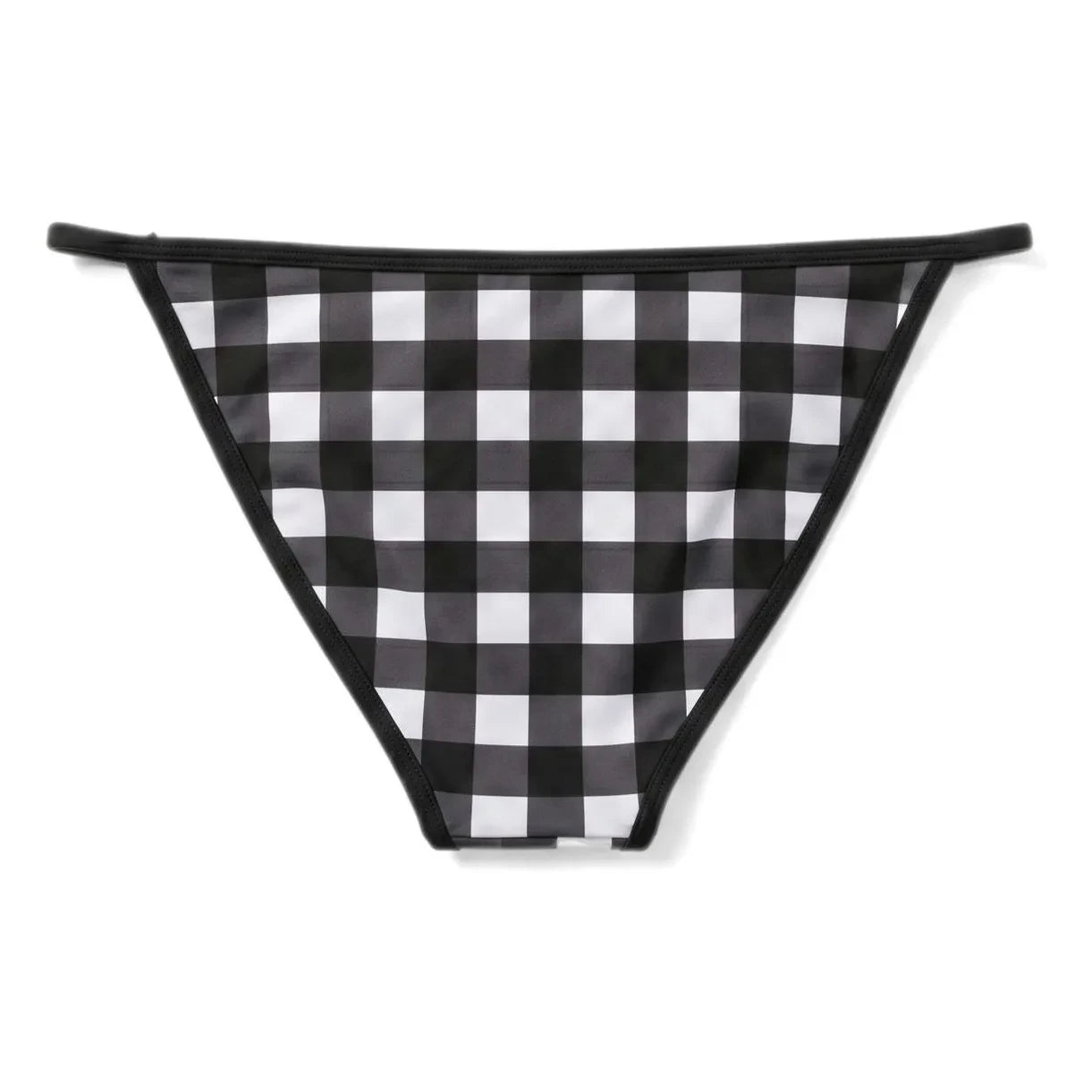 Mujer pequeña - Parte inferior de traje de baño Hilda Plaid | Negro