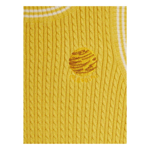 Mini Rodini - Top de punto de algodón orgánico | Amarillo