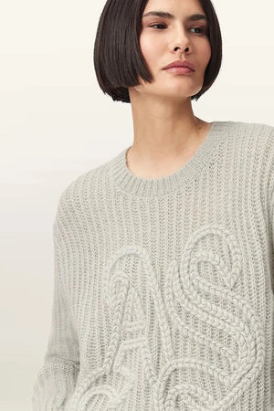 AllSaints Sudadera de Lana CHAIN