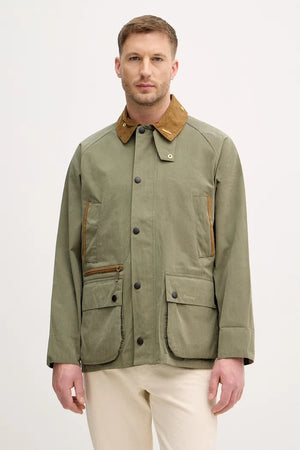 Chaqueta de entretiempo de algodón Barbour Bedale para hombre