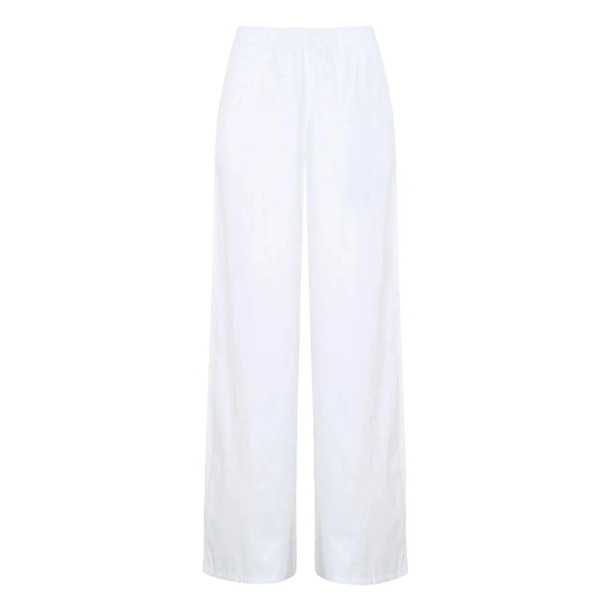 Vanessa Sposi - Pantalones informales de algodón | Marfil