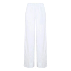 Vanessa Sposi - Pantalones informales de algodón | Marfil