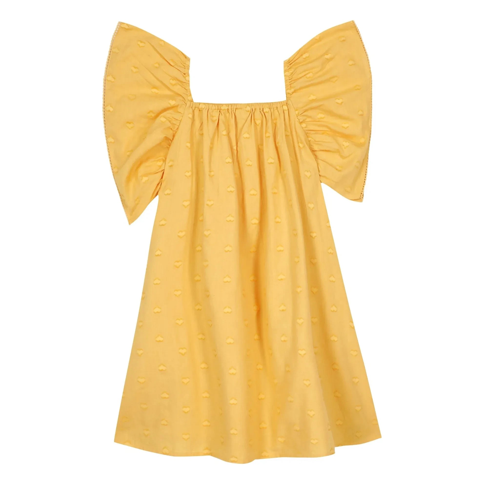 Bonton - Vestido Rêve Cœurs | Amarillo