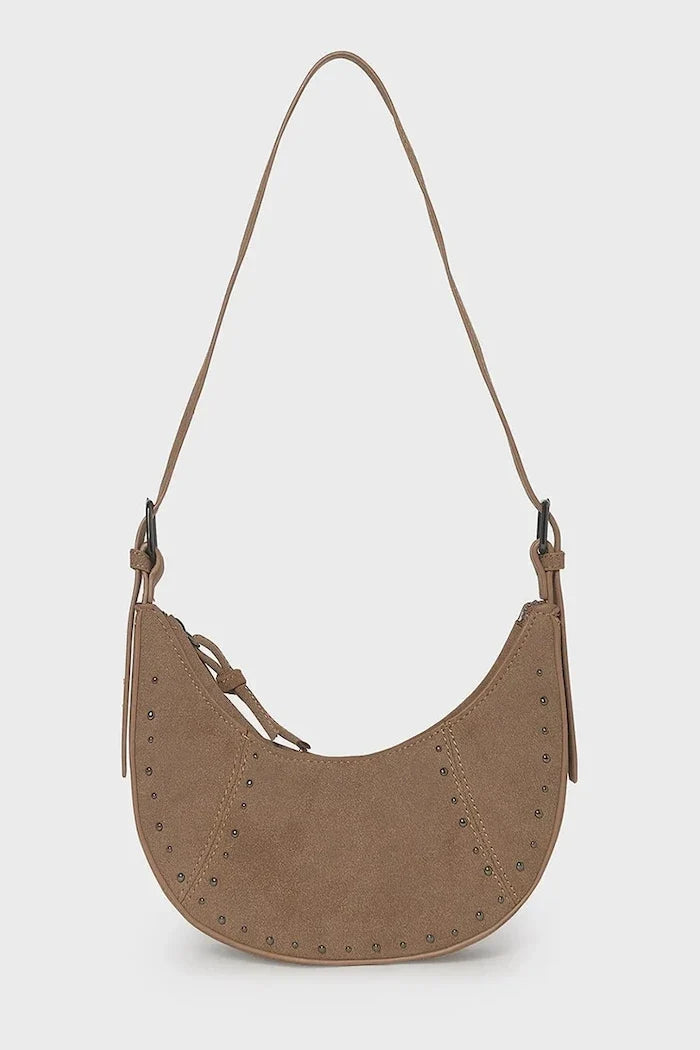 Bolso croissant de antelina Mayoral para niños