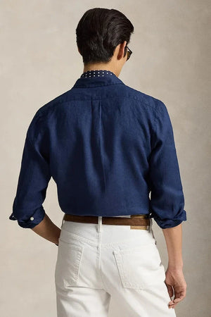 Camisa de lino de hombre Polo Ralph Lauren