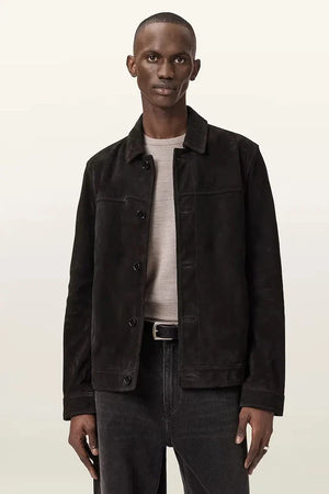 AllSaints NATES Cazadora de cuero