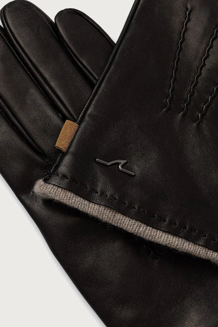 Guantes de cuero para hombre Paul&Shark