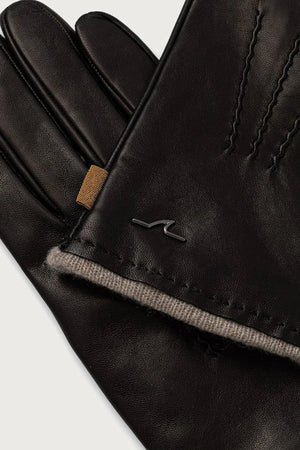 Guantes de cuero para hombre Paul&Shark