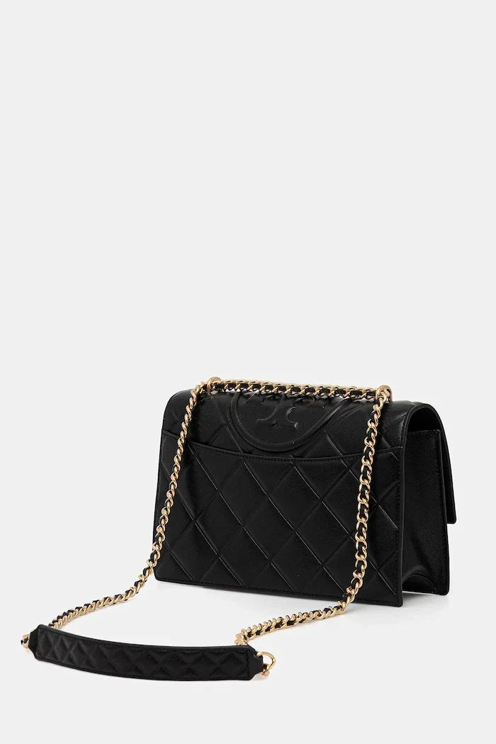 Bolso Tory Burch Fleming de cuero