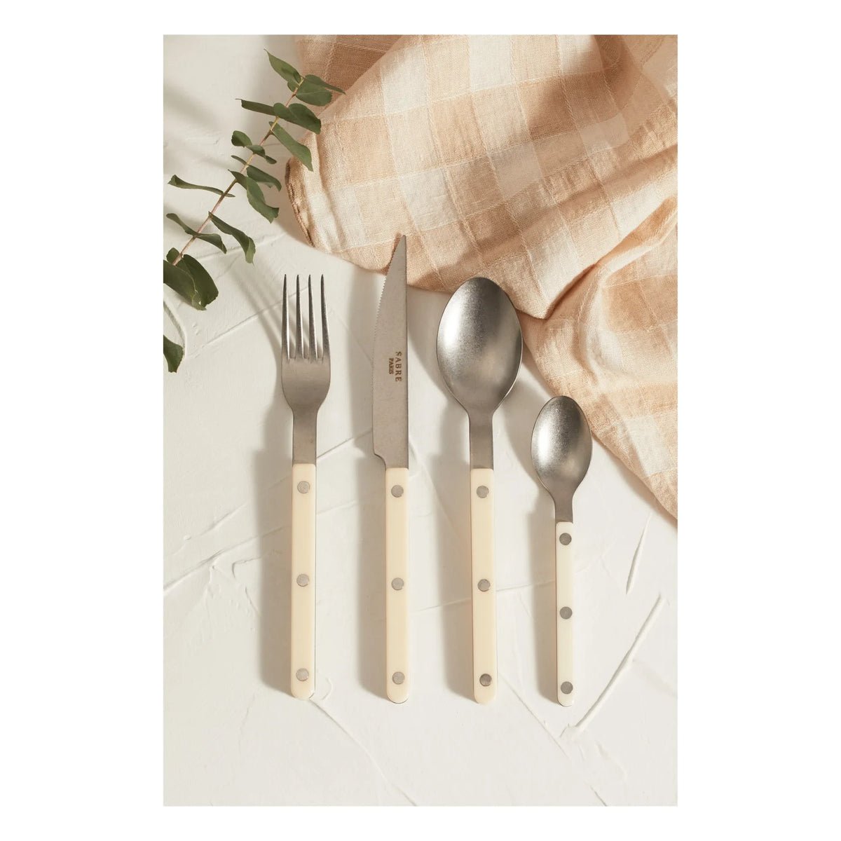Sabre - Tenedor de bistró de marfil