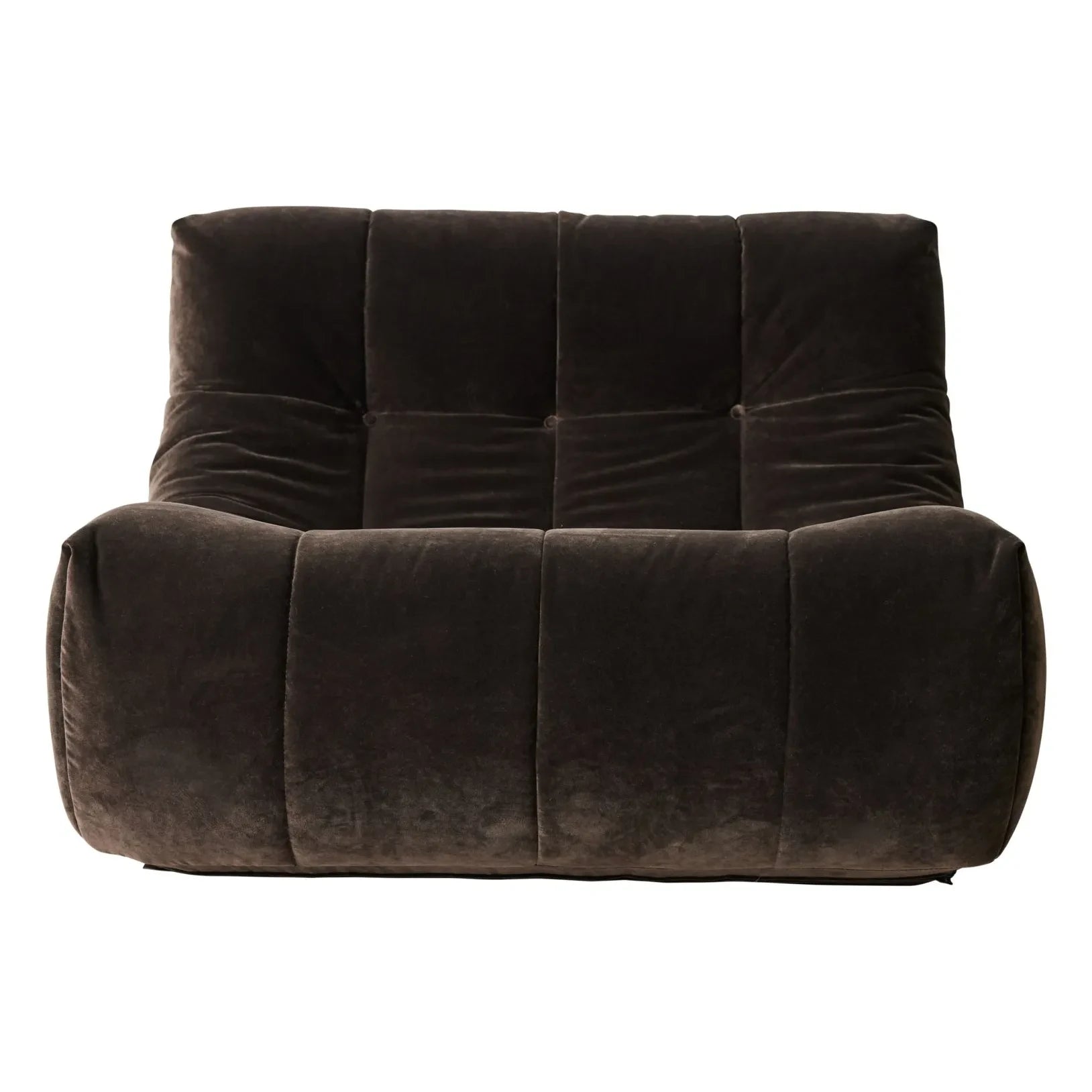 HKliving - Sofá chaiselongue | Marrón