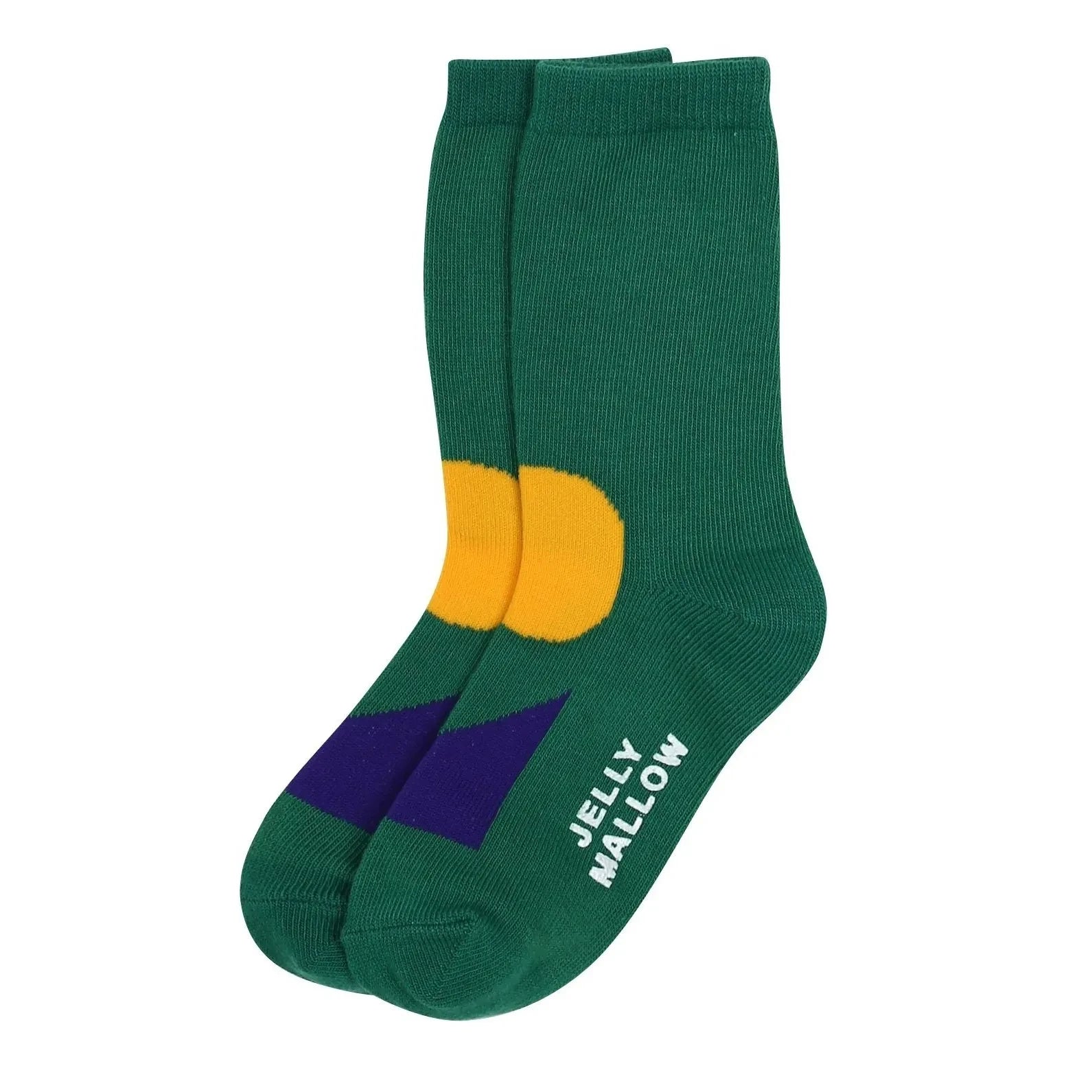 Jelly Mallow - Set de 2 pares de calcetines verdes