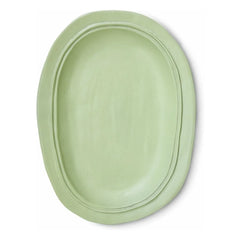HKliving - Plato de cerámica New Classics | Verde Menta