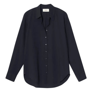 Xirena - Camisa Beau de Popelín de Algodón | Negro
