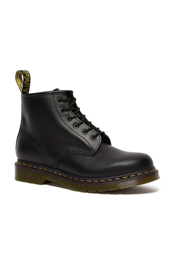 Botas de cuero Dr. Martens 101 Yellow Stitch