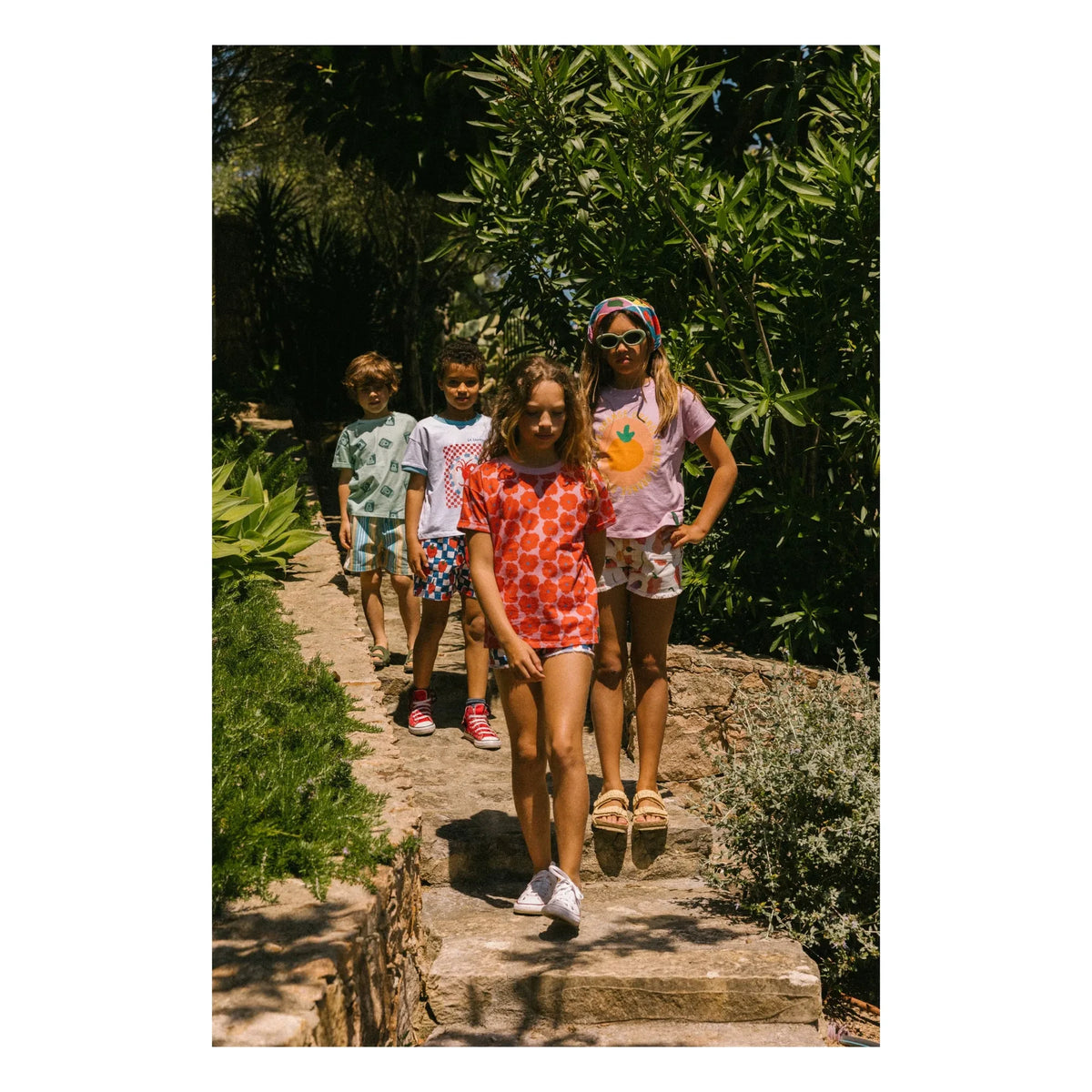 Favorite People - Camiseta Flowery Napoli | Rojo