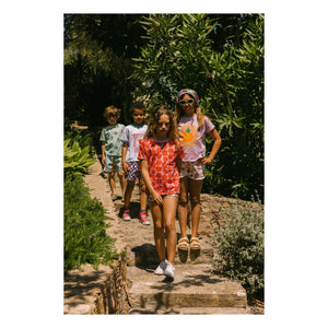 Favorite People - Camiseta Flowery Napoli | Rojo