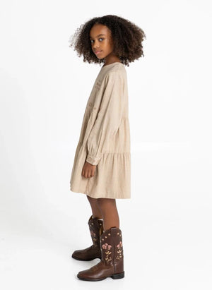 Hundred Pieces - Vestido Esperas Etoiles | Beige